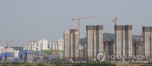 ▲ 세종시 행정중심복합도시 아파트 건설현장 모습 [연합뉴스 자료사진]
