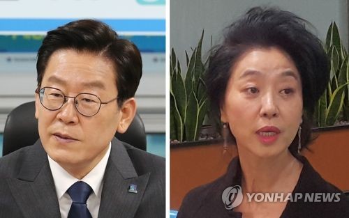 ▲ 더불어민주당 이재명 경기도지사 후보(왼쪽), 배우 김부선 [연합뉴스DB]