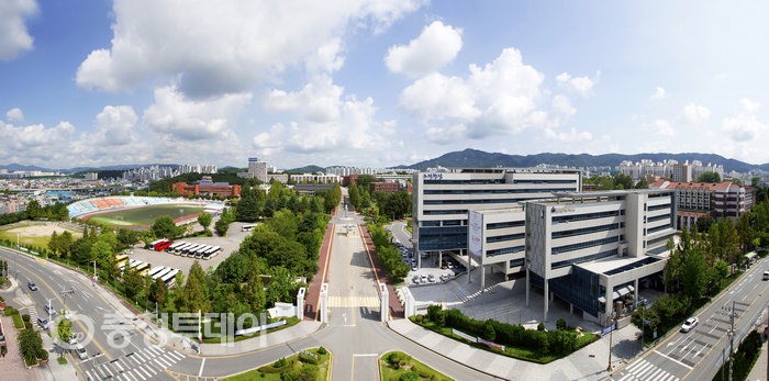 한남대학교 캠퍼스 전경