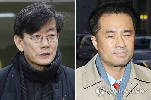 ▲ 손석희 JTBC 대표이사(왼쪽)와 프리랜서 기자 김웅 [연합뉴스DB]