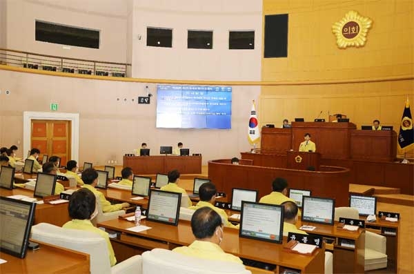 대전시의회는 제250회 제1차 정례회 일정을 끝마쳤다고 21일 밝혔다. 대전시의회 제공