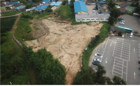 아산시가 공세곶창지 발굴조사를 통해 조선시대 조창 중심시설의 존재를 구체적으로 확인했다. 아산시 제공