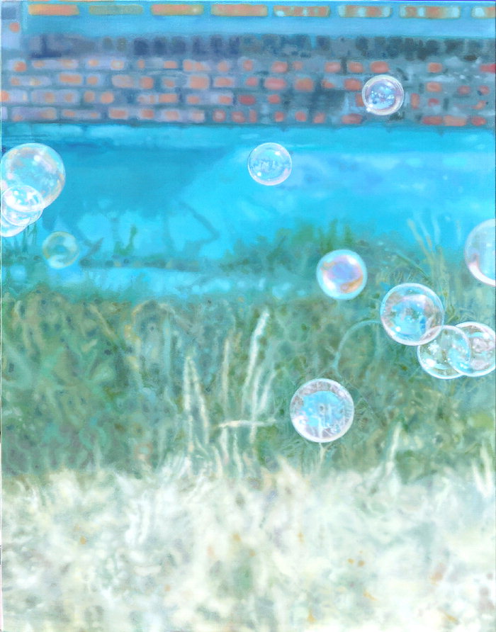 ▲ 이용제-bubbles(Memories of hope)-hope(2018). 본인 제공