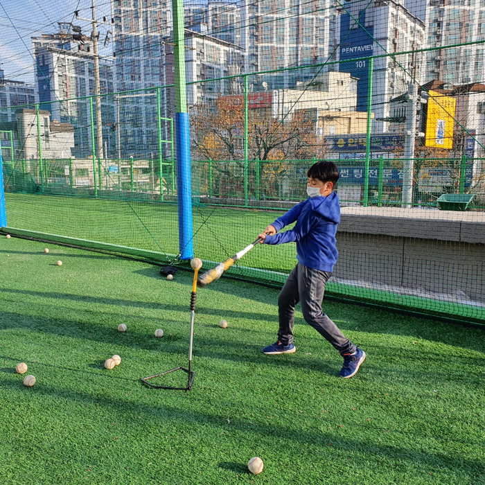 ▲ 충남중 방과후학교 야구반의 모습.  대전시교육청 제공