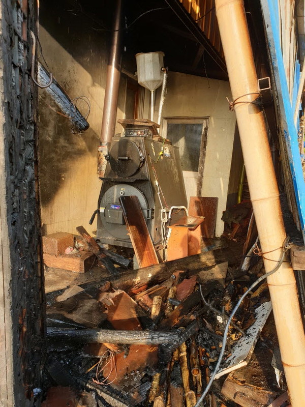 2일 오전 6시16분경 충남 서천의 한 단독주택에서 불이 나 300만원의 재산피해가 발생했다. 사진=서천소방서 제공