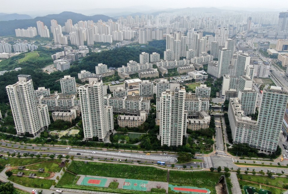 세종시 아파트 전경. 연합뉴스 사진