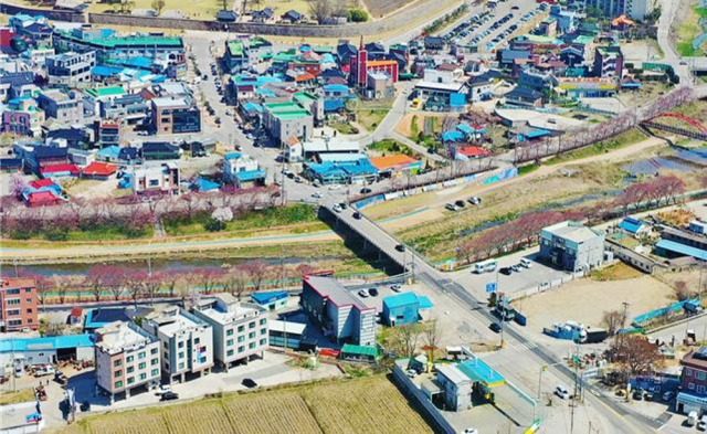 서산 해미교. 서산시 제공.