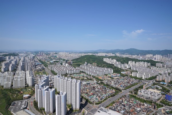 천안시 전경. 천안시 제공