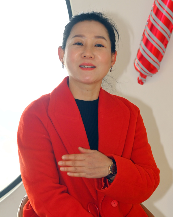 ▲ 류승미 1993 대전엑스포 도우미. 사진=이경찬 기자