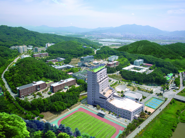 한국교통대학교 전경.