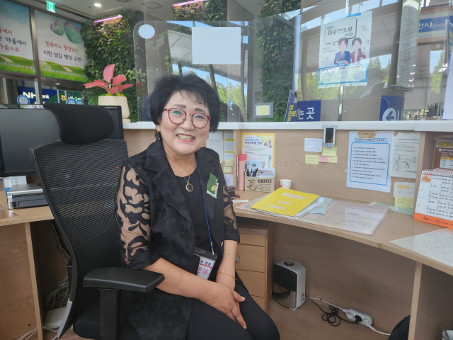 최경자 씨. 사진=이재범 기자.