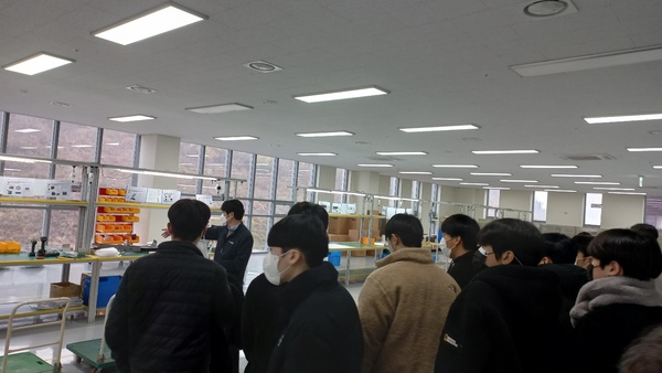 세종시우수기업 탐방행사의 모습. 세종미래고 제공