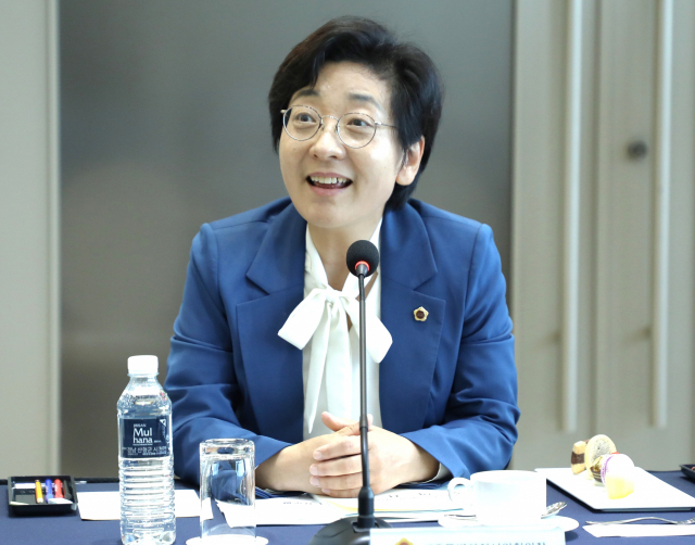 이순열 세종시의회 의장이 21일 대구 수성스퀘어 호텔에서 열린 대한민국시도의회 의장협의회에서 발언을 하고 있다. 사진=세종시의회 제공