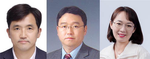 왼쪽부터 이재범 교수, 김규용 교수, 한영수 교수.