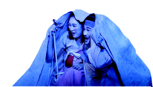 ▲ 조선시대로 초대된 오페라 ‘피가로의 결혼’ 공연 모습 . 대전시립연정국악원 제공