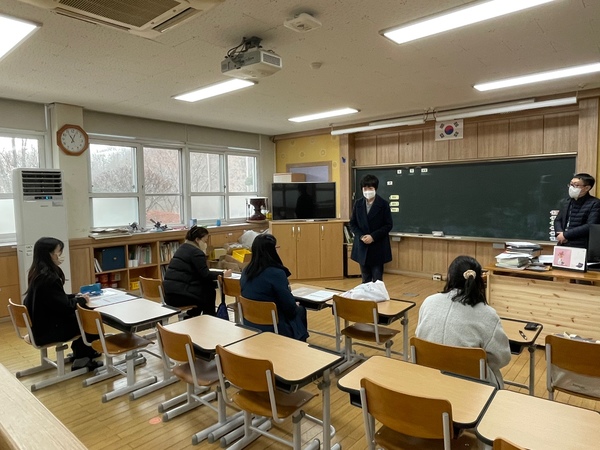 ▲ 남선초 강사 청렴교육 및 연수 모습. 대전시교육청 제공.