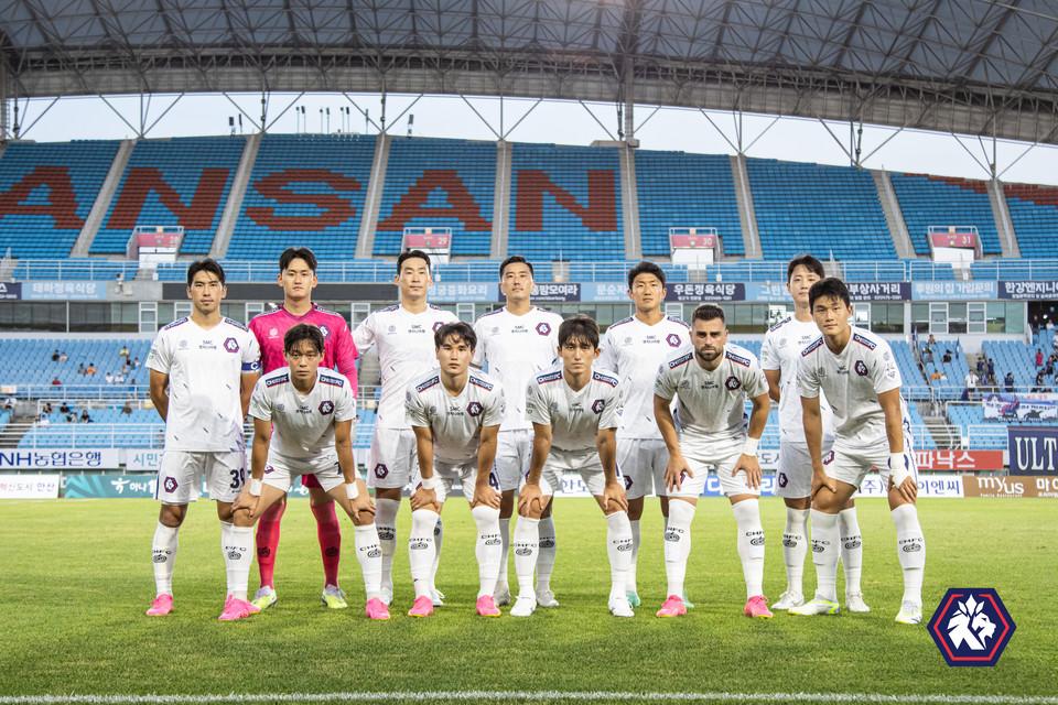 2023 K리그 25R vs안산. 청주FC 홈페이지 제공.