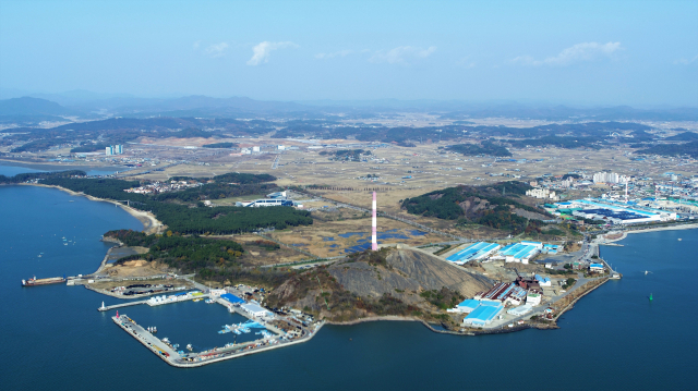 서천 장항제련소 오염정화토지. 충남도 제공.