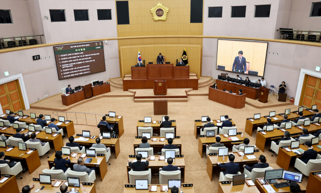 18일 대전시의회에서 제273회 임시회 제3차 본회의가 진행되고 있다. 대전시의회 제공