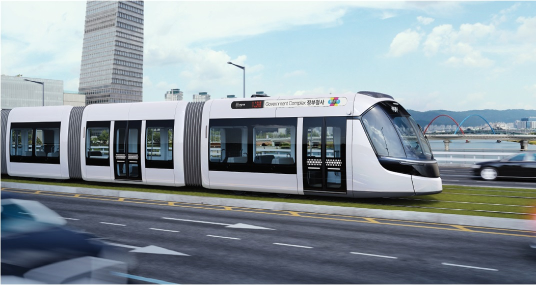 대전 도시철도2호선 트램 조감도. 대전시 제공.