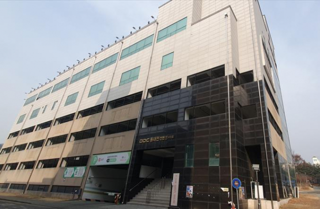 가오동 상점가 공영주차장 조성사업이 진행될 예정인 가오동 동대전웨딩컨벤션 전경.대전 동구