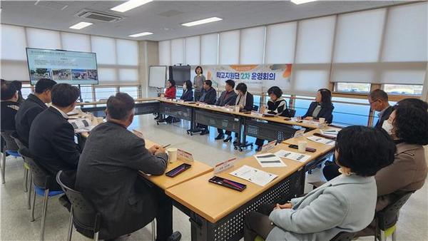 예산군청소년상담복지센터(센터장 정선경)는 11월 23일 학교지원단 2차 운영회의를 개최했다.