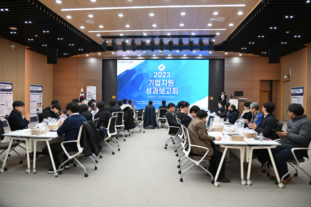 대전·세종·충남(DSC) 지역혁신플랫폼은 27일 충남대학교 융합교육혁신센터 컨벤션홀에서 ‘2023 SW/AI 기업지원 성과보고회’를 개최했다. DSC플랫폼 제공