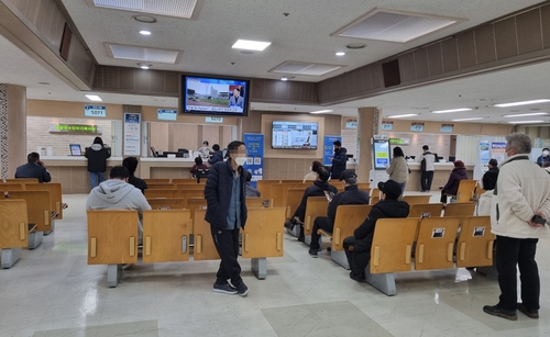 16일 오전 대전성모병원 로비[촬영 박주영] 사진=연합뉴스.