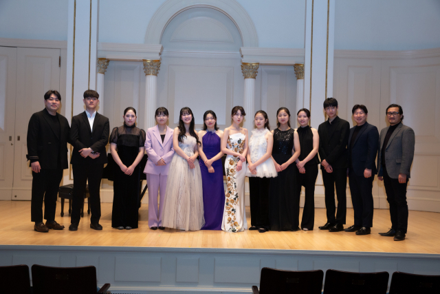 ㈜엠엔아이컬쳐와 JH Arts Crop이 함께 주최한 ‘New Artists Concert: Valentine’s Concert’가 지난 8일 성황리에 공연을 마쳤다. ㈜엠엔아이컬쳐 제공