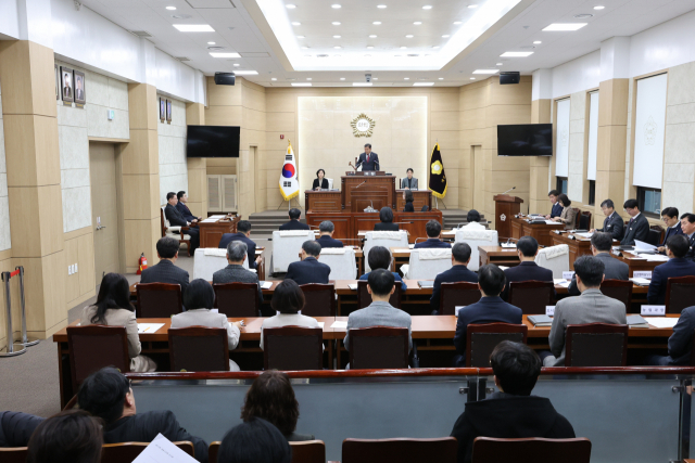 ▲계룡시의회는 최근 21일부터 9일간에 걸친 제171회 임시회를 성공적으로 마무리했다.