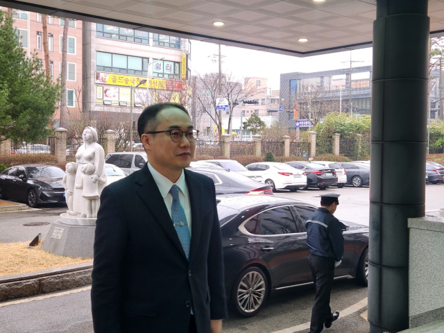 대전지방검찰청 홍성지청에 방문한 이원석 검찰총장. 사진=김지현 기자