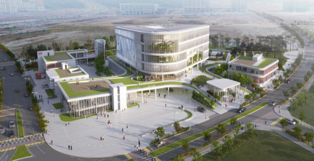 세종시 집현동 복합커뮤니티센터 조감도.