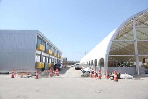 개장 앞둔 서천특화시장 임시상설시장[서천군 제공. 재판매 및 DB 금지]