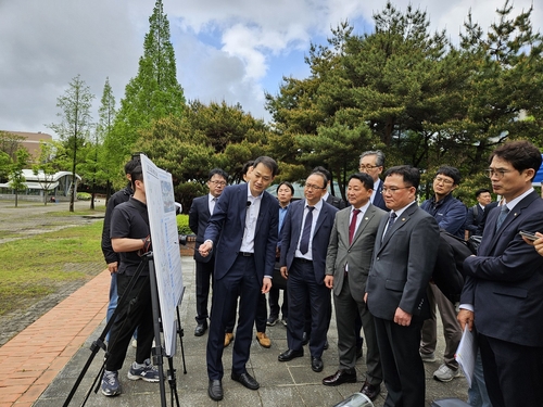 CTX 현장 시찰. 사진=연합뉴스 제공