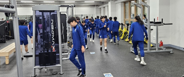 보은군은 김은정 감독이 이끄는 여자축구 U-17 국가대표팀이 아시아축구연맹(AFC)이 주관하는 아시안컵 출전을 앞두고 보은스포츠파크 일원에서 마지막 담금질을 하고 있다고 밝혔다.(사진/보은군 제공)