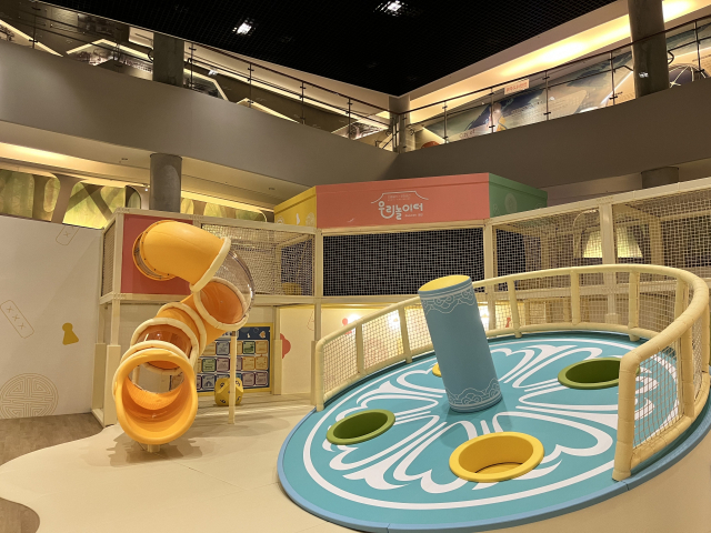 중부권 유일의 ‘우리놀이터’가 대전시립박물관에 마련돼 내달 1일 개관한다. 사진=조정민 기자