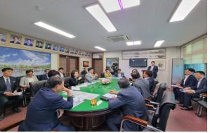 한국농어촌공사 부여지사 군의회 간담회 개최 사진 한국농어촌공사 부여지사 제공