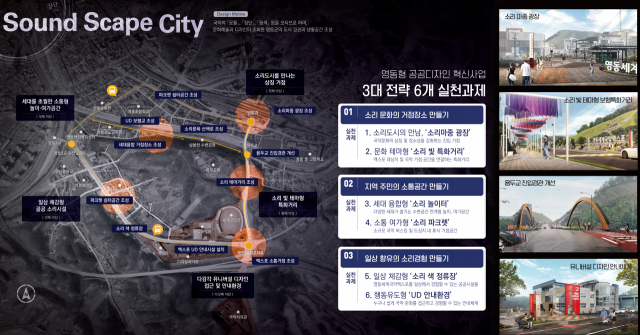 영동군은 ‘2024 국제행사 개최 도시 공공 디자인’ 지원 사업 조성 대상지 공모에 선정됐다.