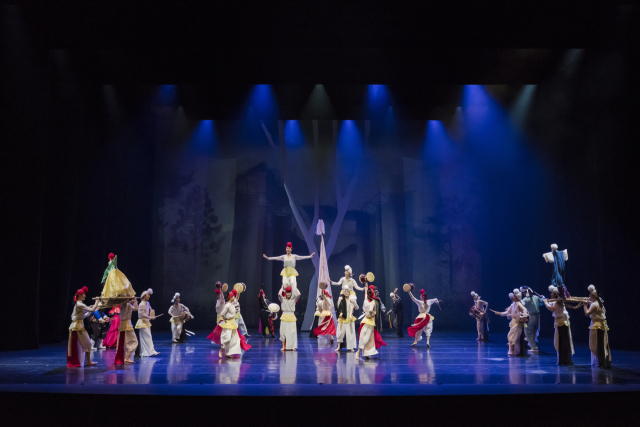 지난해 대전시립무용단 ‘로미오와 줄리엣Ⅱ, 유성과 예랑’ 3장 장면. 대전시립무용단 제공