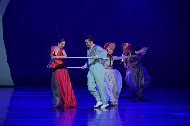 지난해 대전시립무용단 ‘로미오와 줄리엣Ⅱ, 유성과 예랑’ 7장 장면. 대전시립무용단 제공