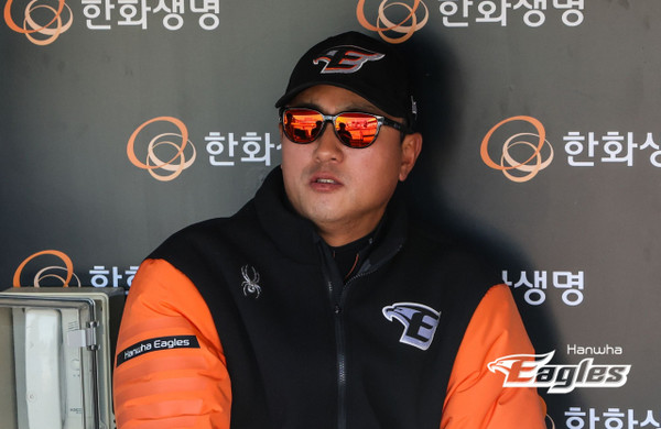 최원호 한화이글스 감독. 한화이글스 제공