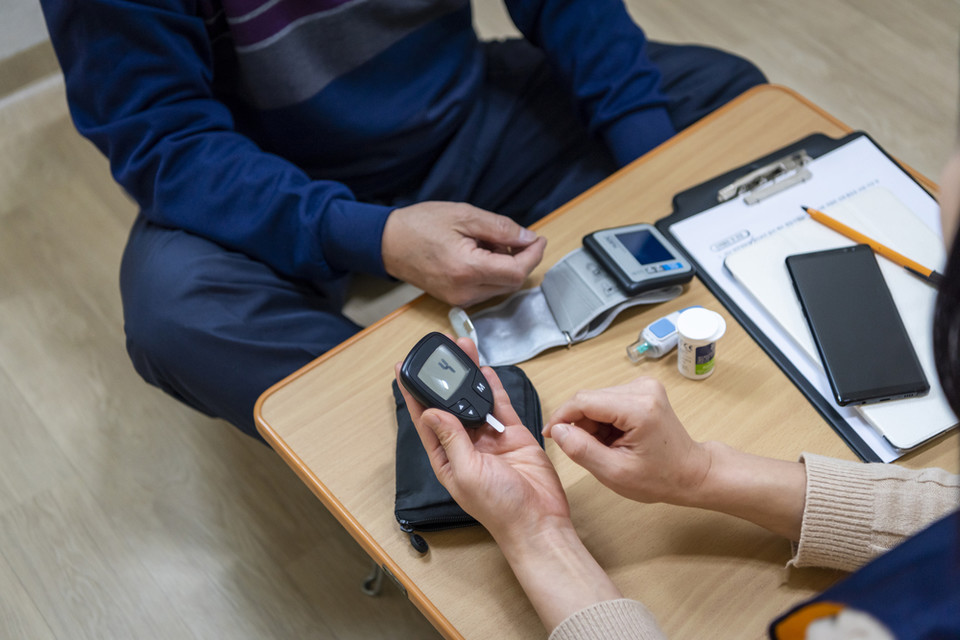 당뇨. 아이클릭아트 제공.