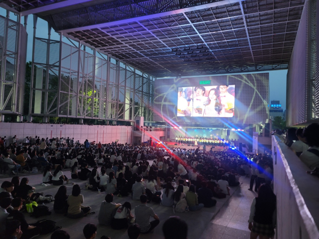 대전 대신고등학교는 최근 대전엑스포 시민광장에서 대신고 주최 ‘오량페스티벌’을 개최했다. 대전 대신고등학교 제공
