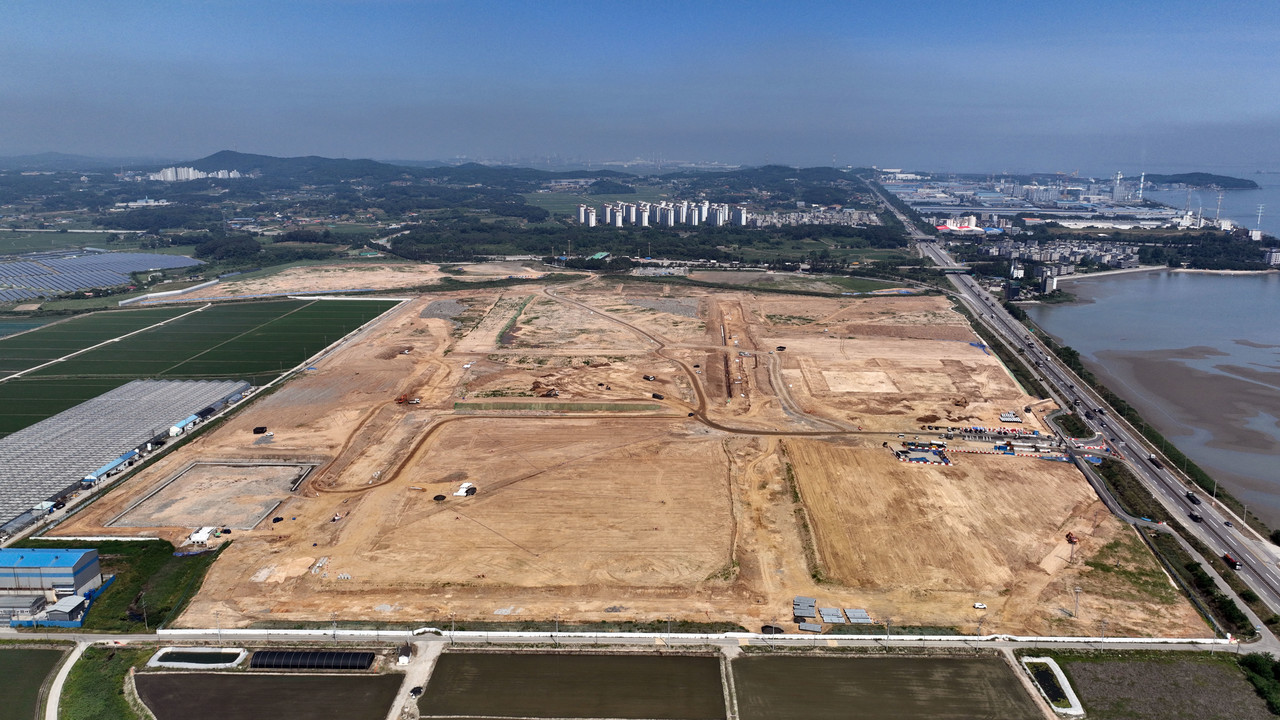 송악 물류단지 부지[당진시 제공. 재판매 및 DB 금지]