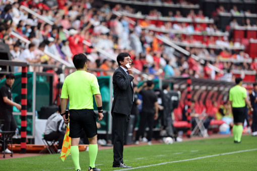 황선홍 대전하나시티즌 감독. 대전하나시티즌 제공