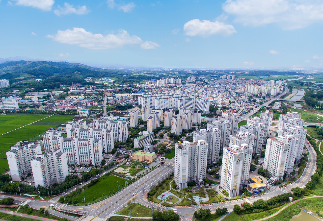 증평군 전경. 증평군 제공
