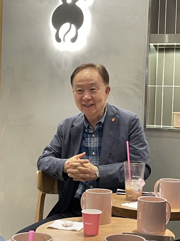 ▲ 김능진 광복회 부회장_김병우 선생 손자.사진=함성곤 기자