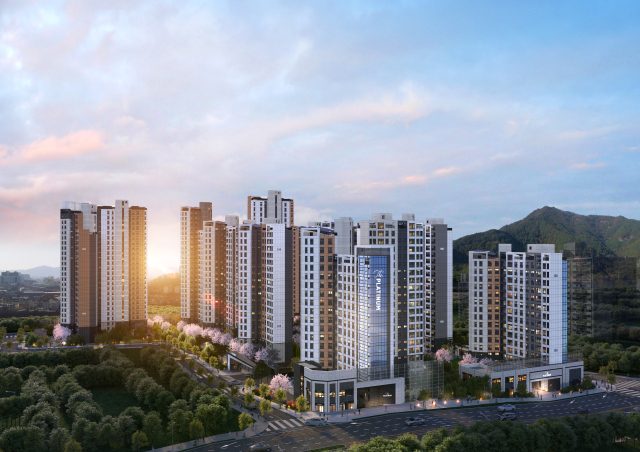 쌍용 더 플래티넘 네이처 조감도. 쌍용건설 제공