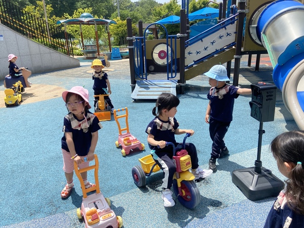 ▲ 충남 당진 기지유치원 디지털 과의존·과몰입 예방교육 모습.  기지유치원 제공