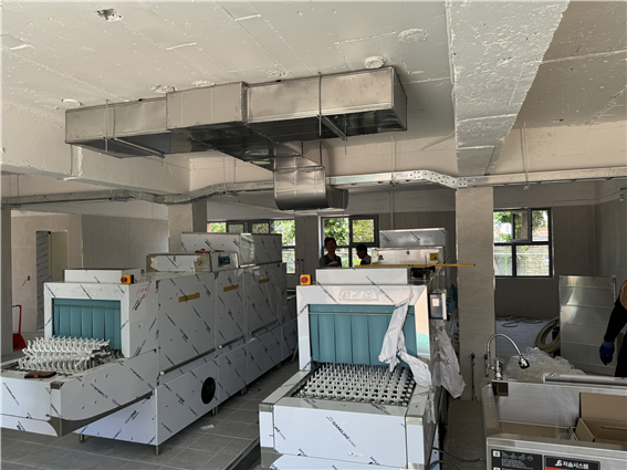 충남예산지역자활센터 푸른약속 사업단 내부 공사 모습.